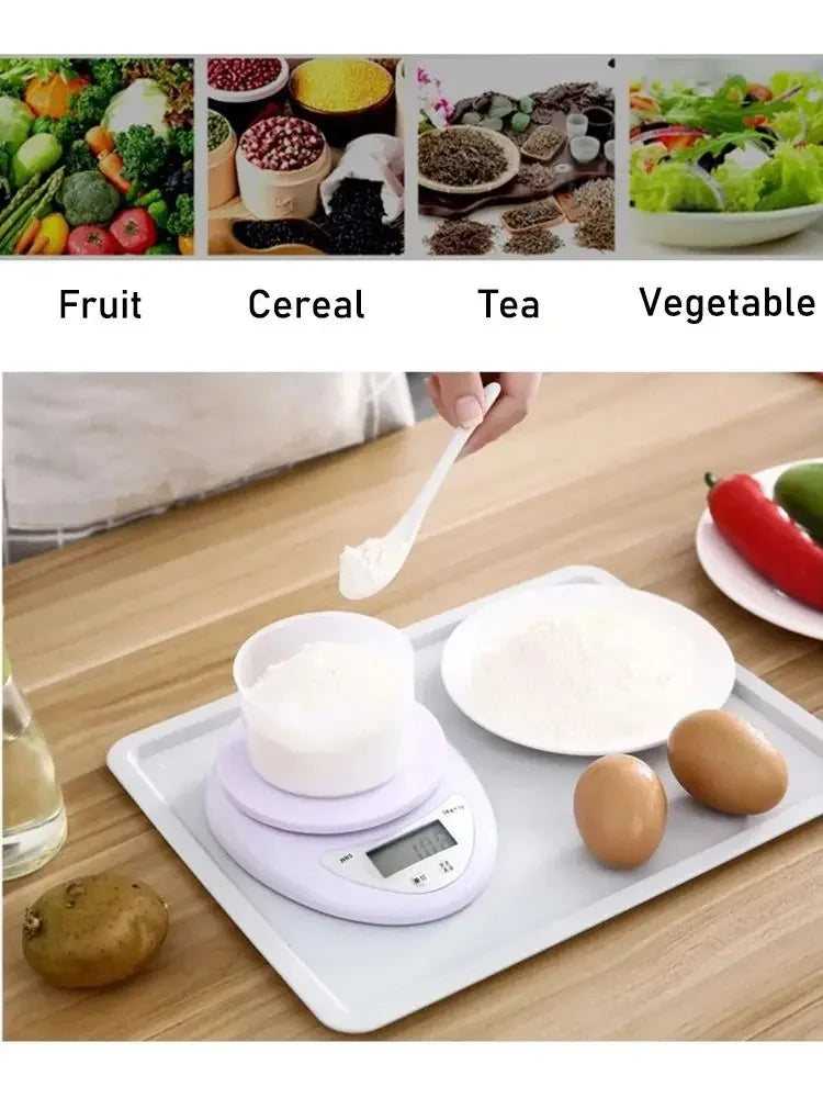 Mini LED Electronic Kitchen Scale