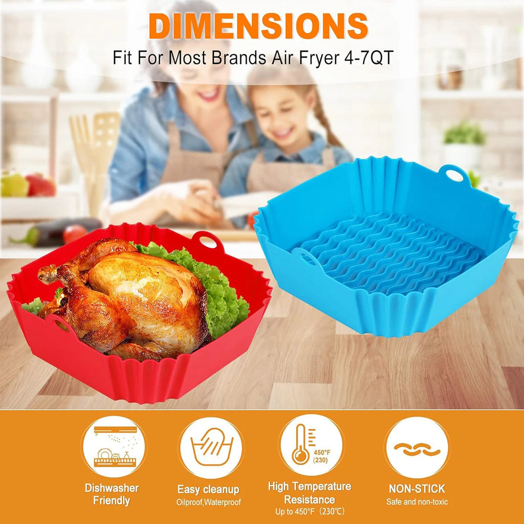 Air Fryer Silicone Liners for Cooking