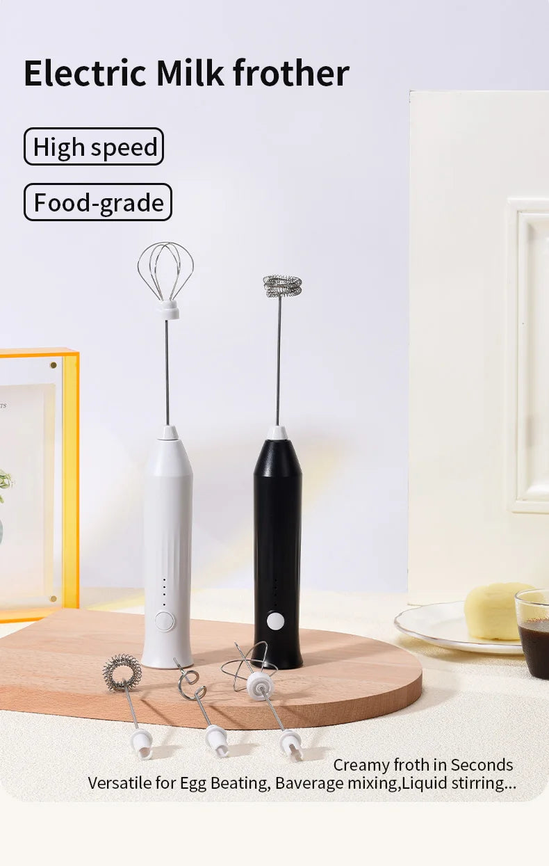 Upgraded Electric Milk Frother