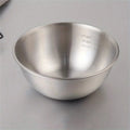 Stainless Steel Bowls with Scale