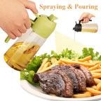 Oil Dispenser Bottle with Sprayer