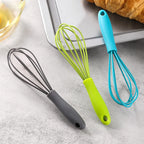 Silicone Egg Whisk & Mixer