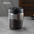 Multi-Capacity Glass Coffee Jar