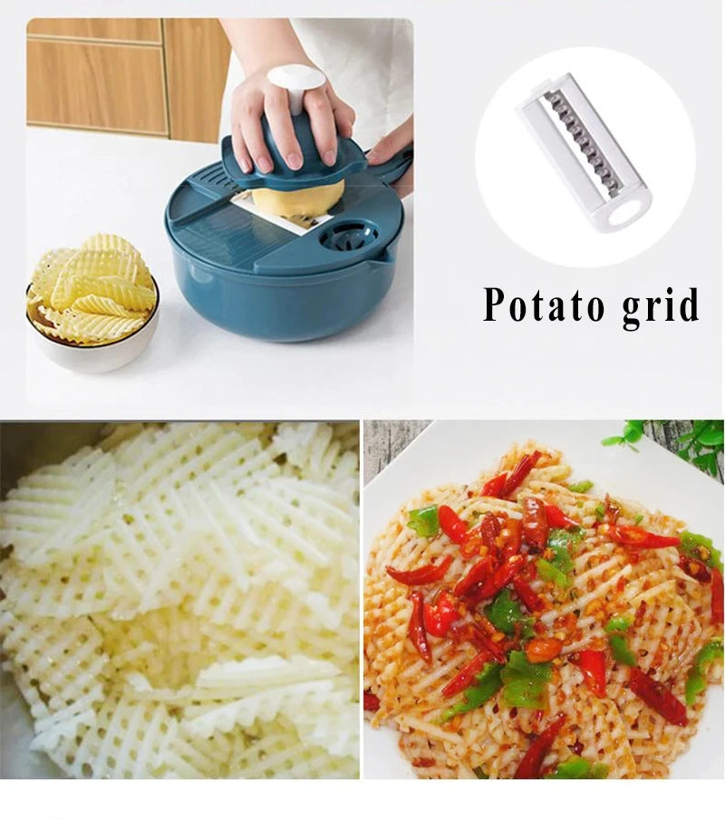 Manual Slicer, Shredder & Grater