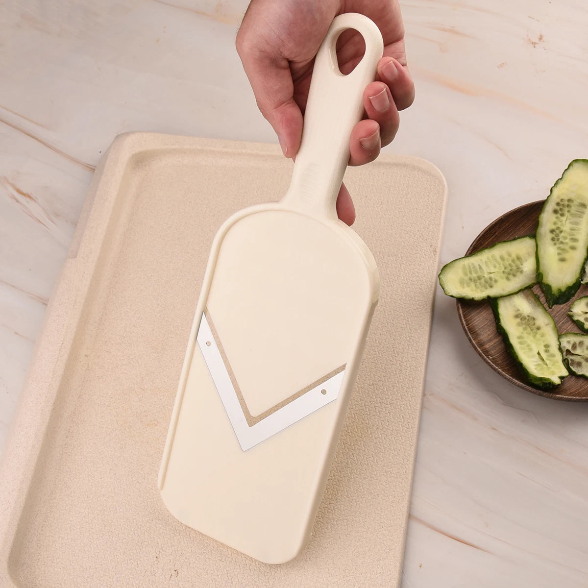 Stainless Steel V-Blade Vegetable Cutter