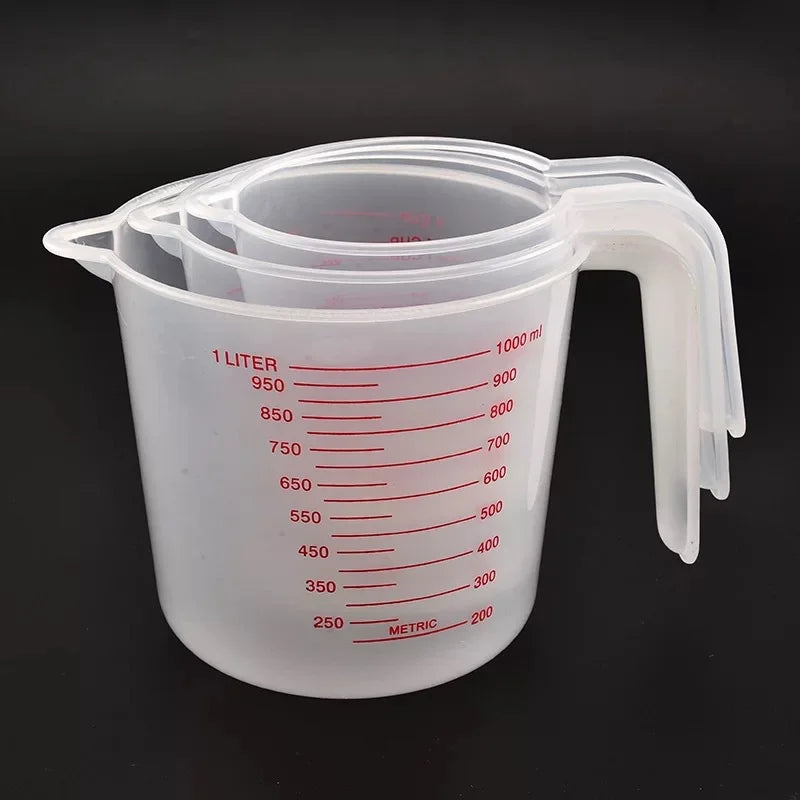 Plastic Liquid Measuring Beakers