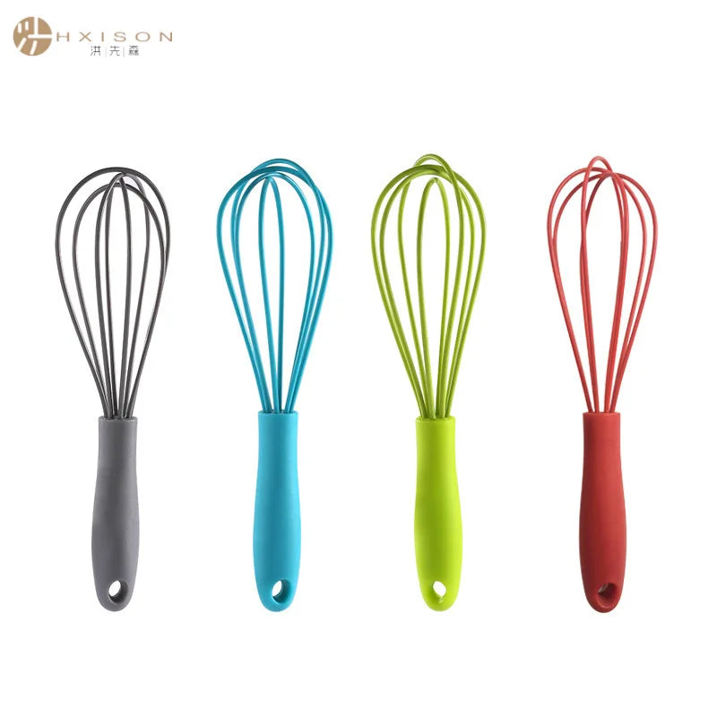 Silicone Egg Whisk & Mixer