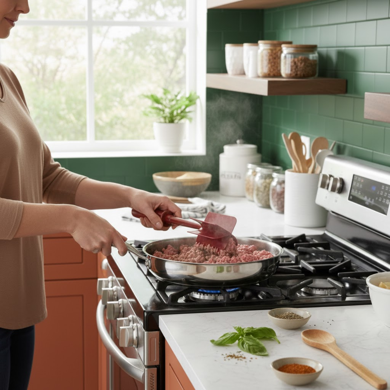 Handheld Meat Chopper & Masher